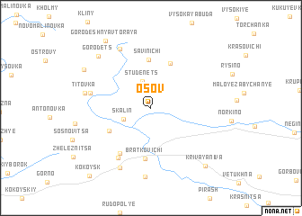map of Osov