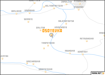 map of Osoyevka
