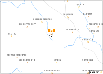 map of Oso