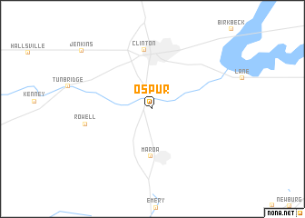 map of Ospur