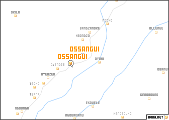 map of Ossangui