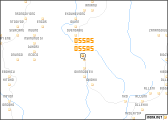 map of Ossas