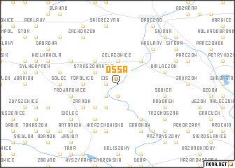 map of Ossa