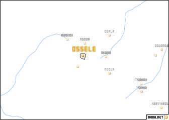 map of Ossélé