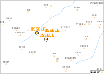 map of Ossélé