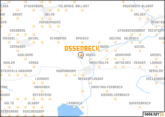 map of Ossenbeck