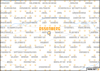 map of Ossenberg