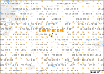 map of Ossenbroek