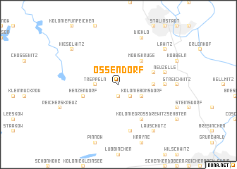 map of Ossendorf