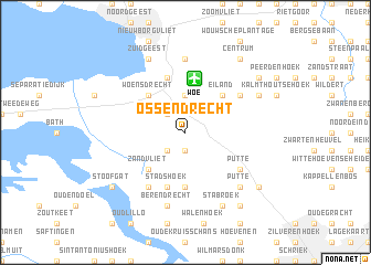 map of Ossendrecht