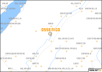 map of Ossenigo