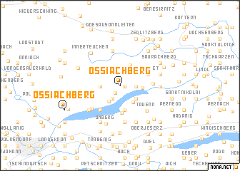 map of Ossiachberg