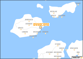 map of Ossocono