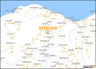 map of Ossoluga