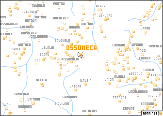 map of Ossomeca