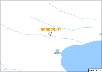 map of Ossorskiy