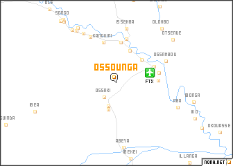 map of Ossounga