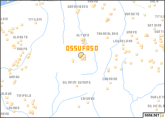 map of Ossufaso