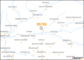 map of Ostād