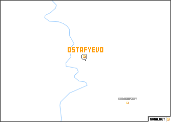 map of Ostaf\
