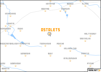 map of Ostalets