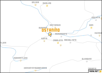 map of Ostanino