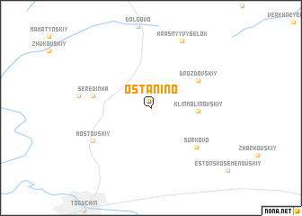 map of Ostanino