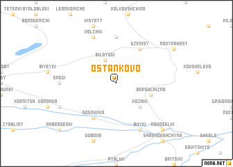 map of Ostankovo