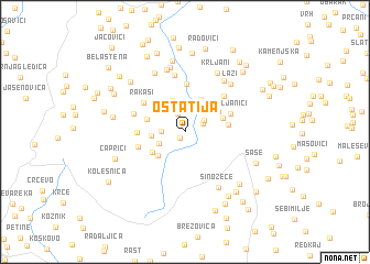 map of Ostatija