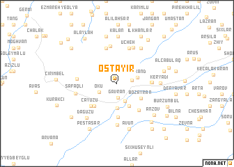 map of Ostayır