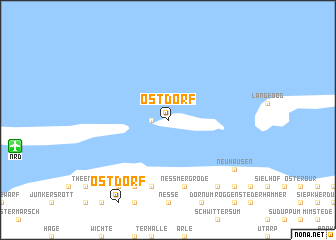 map of Ostdorf