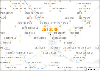 map of Ostdorf