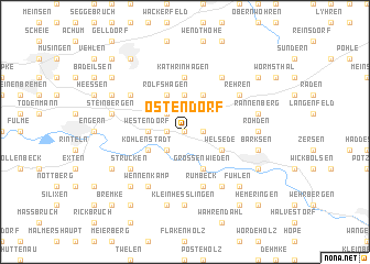 map of Ostendorf