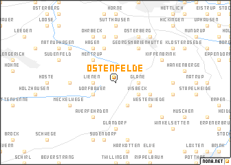 map of Ostenfelde