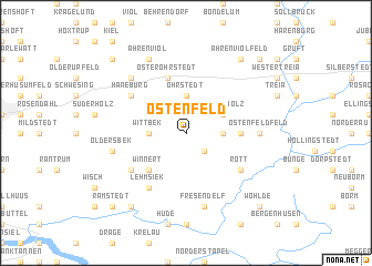 map of Ostenfeld