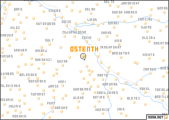 map of Ostenth