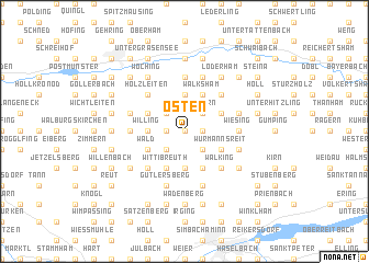 map of Osten