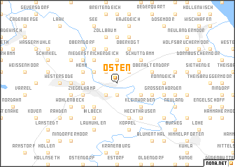 map of Osten