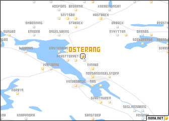 map of Österäng