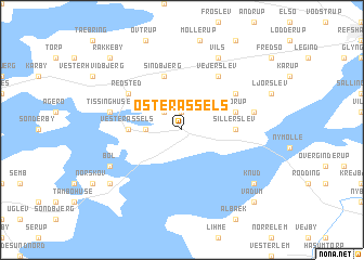 map of Øster Assels