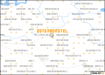 map of Österborstel