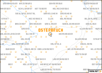 map of Osterbruch