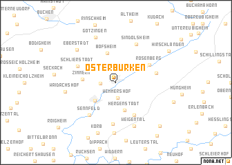 map of Osterburken
