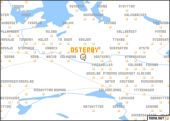 map of Österby