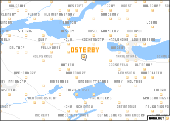 map of Osterby