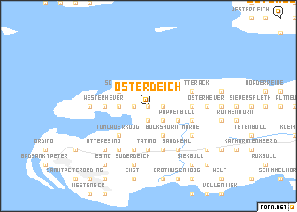 map of Osterdeich