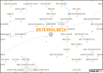 map of Osterehlbeck