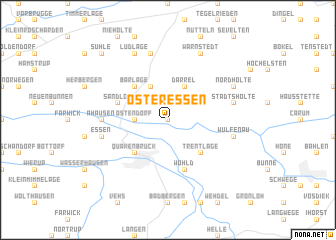 map of Osteressen