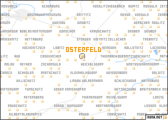 map of Osterfeld