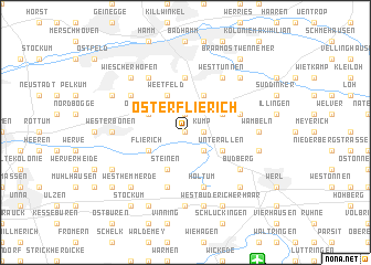 map of Osterflierich